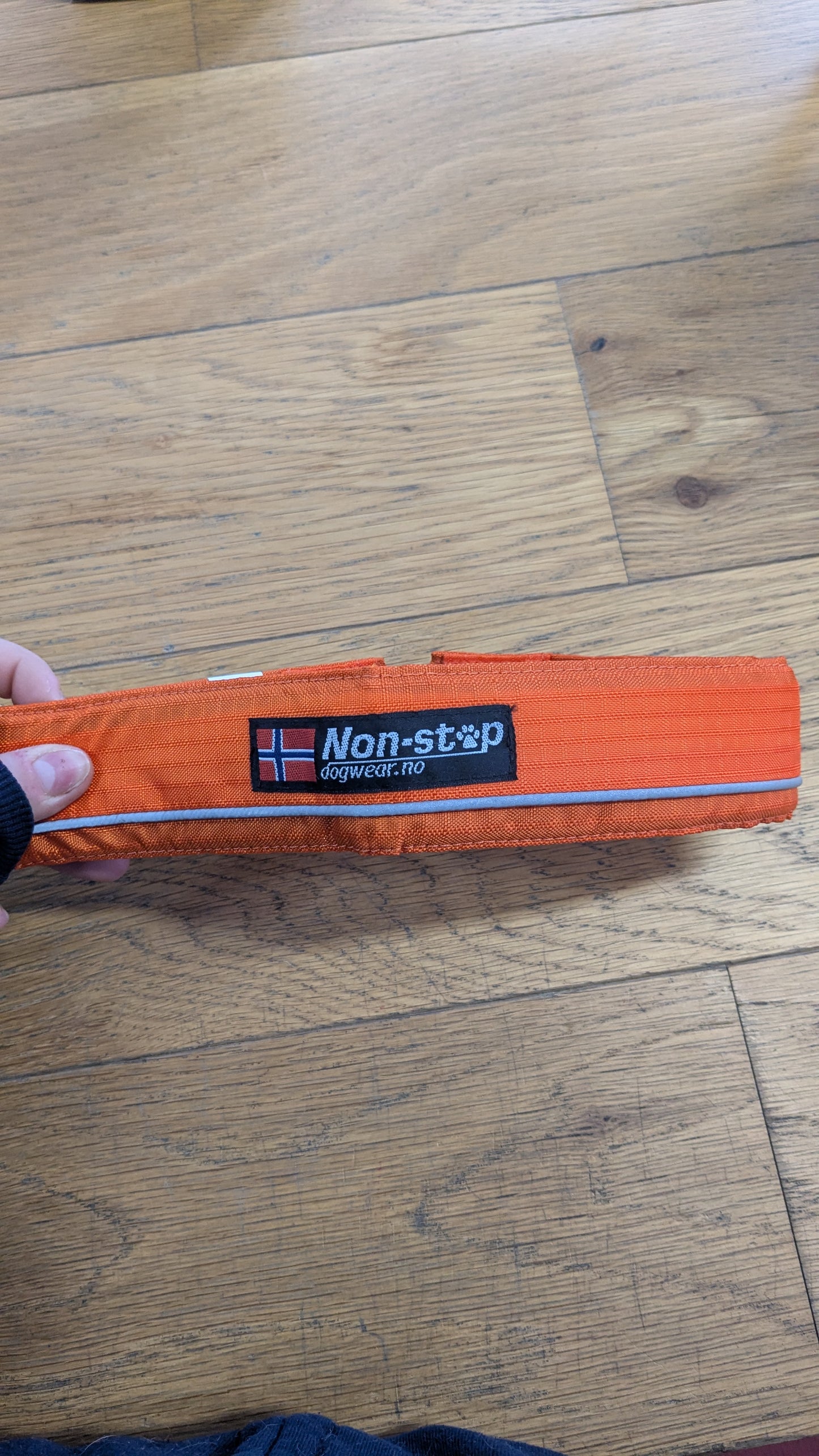 Nonstop halsband orange 60cm