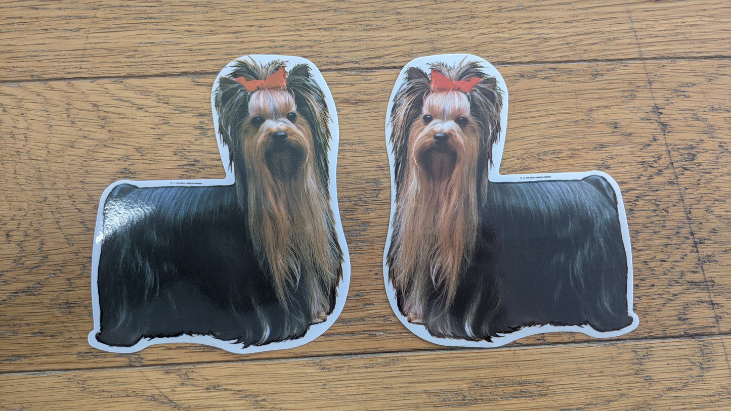 Dekal Dogo Argentino 2-pack spegelvända