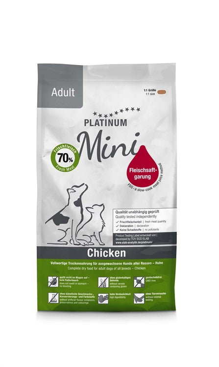 Platinum Mini Adult Chicken 900 g