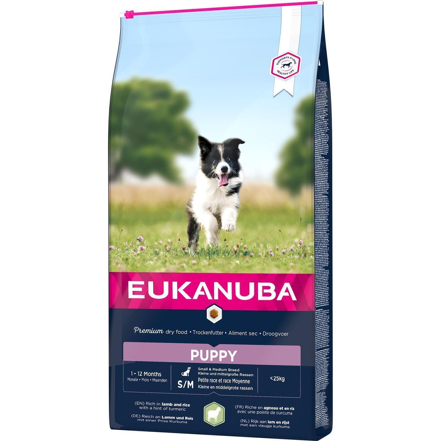 Euk Dog Puppy Sm/med Lamb & Rice 12kg