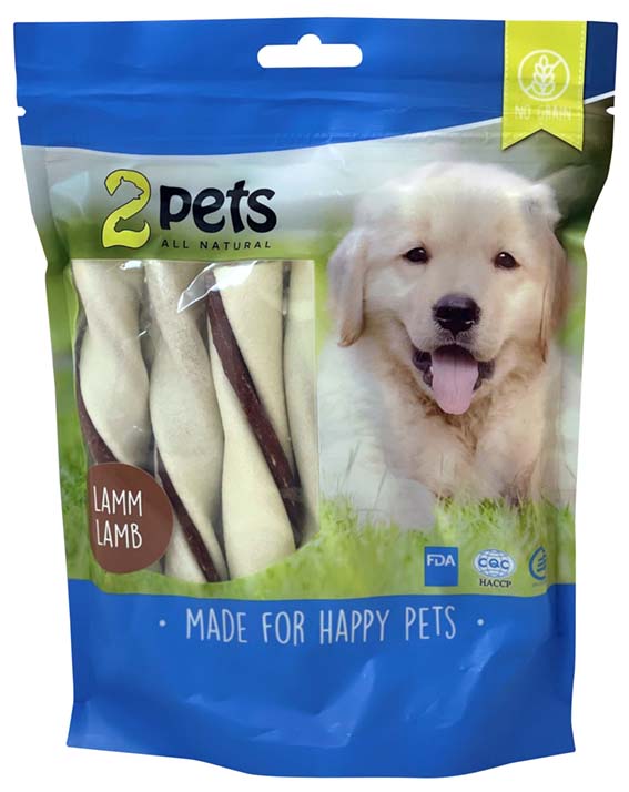 2pets Tuggtwister m lamm small