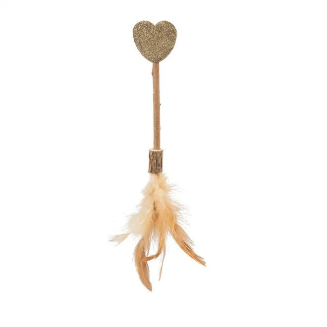 Matatabipinne med catniphjärta, 23 cm