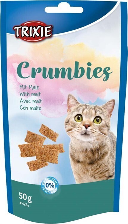 Trixie Crumbies med malt, 50 g