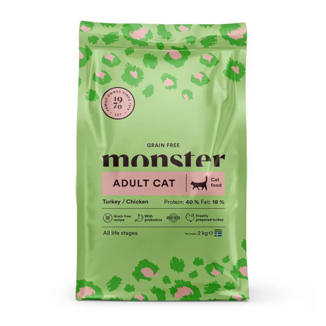 Monster Cat GF Adult Turkey/Chick