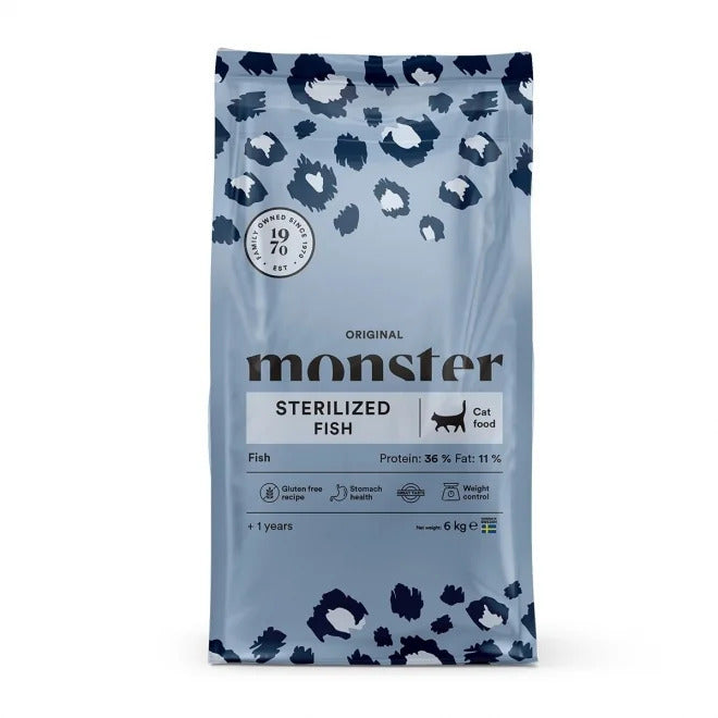 Monster Cat Orig. Sterilized Fish 6kg