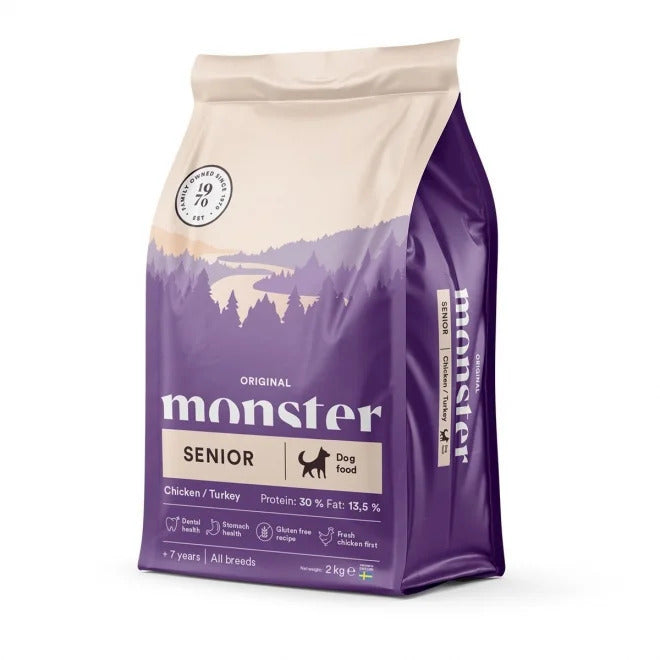 Monster Dog Orig. Senior Chick/Turkey