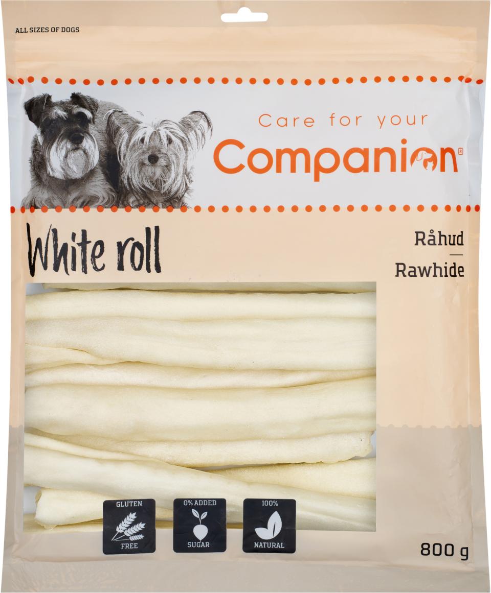 Companion White roll, råhud