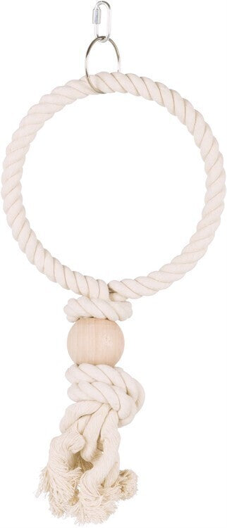 Fågelleksak Repring med träkula 16 cm