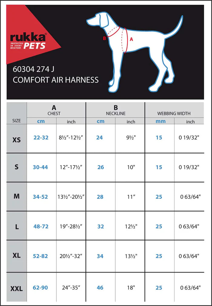 COMFORT AIR HARNESS ROSA