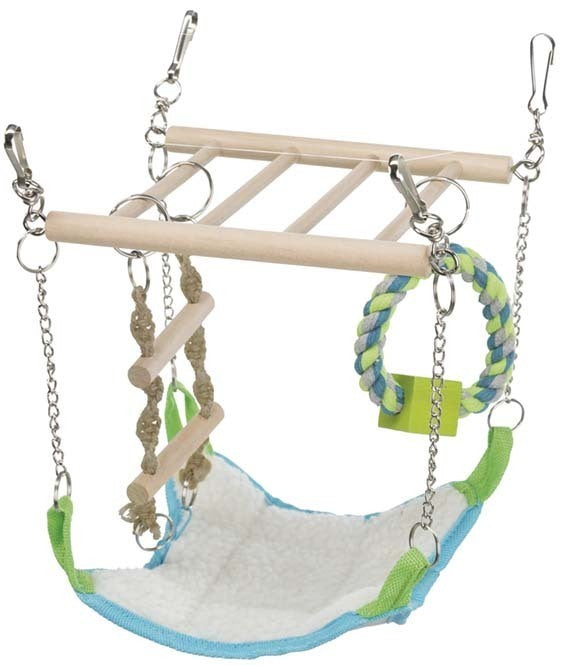 Trixie Hamster-lekstege m hammock 17x22x15 cm