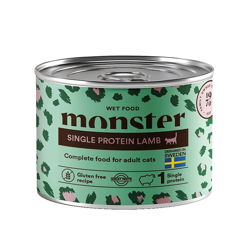 Monster burk katt 200g