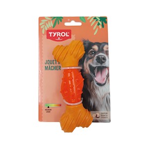 Hundtugg Ben av Bambu/Gummi
