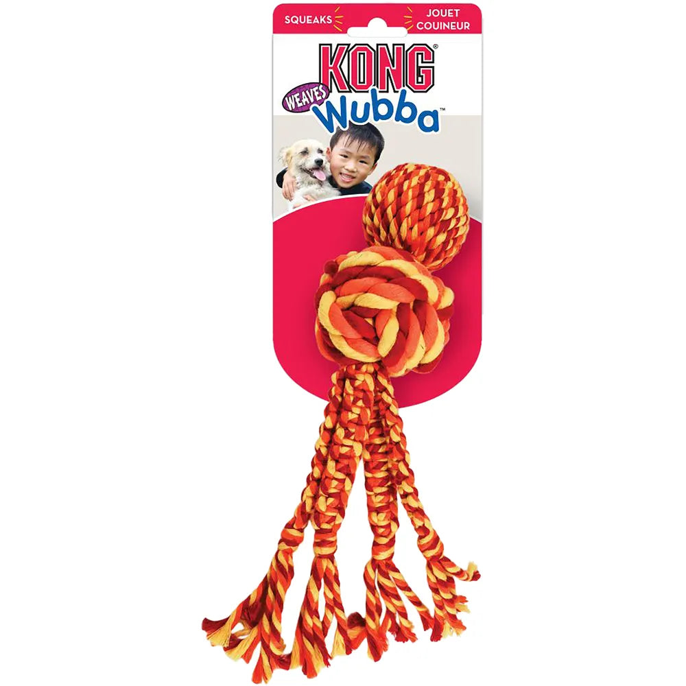KONG WUBBA WEAVES M. REP S MIX 26x6x6CM
