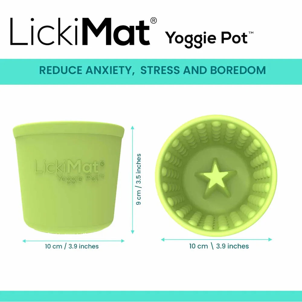 Hundskål Lickimat Yoggie Pot