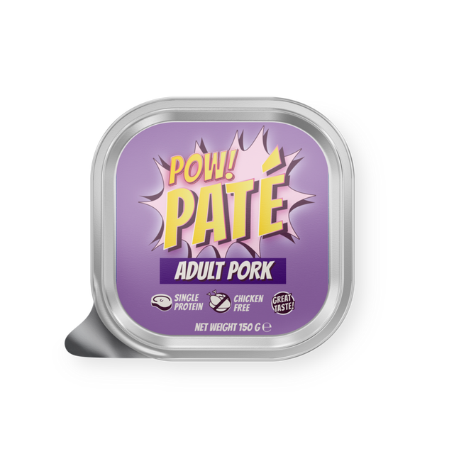 POW! Dog Adult Pork Paté 150 g