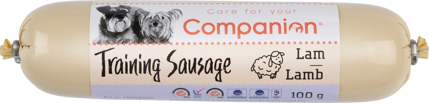 Companion training sausage