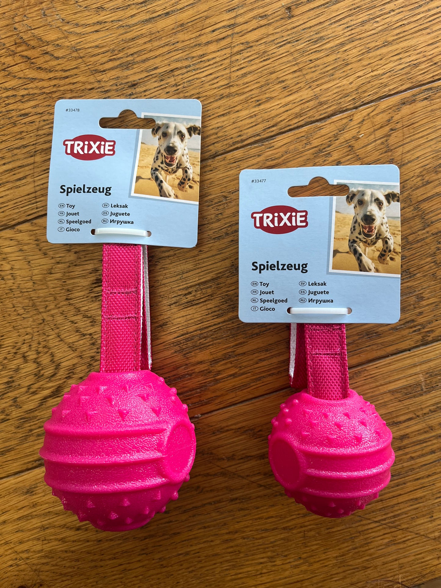 Rosa Soft & Strong boll med rem