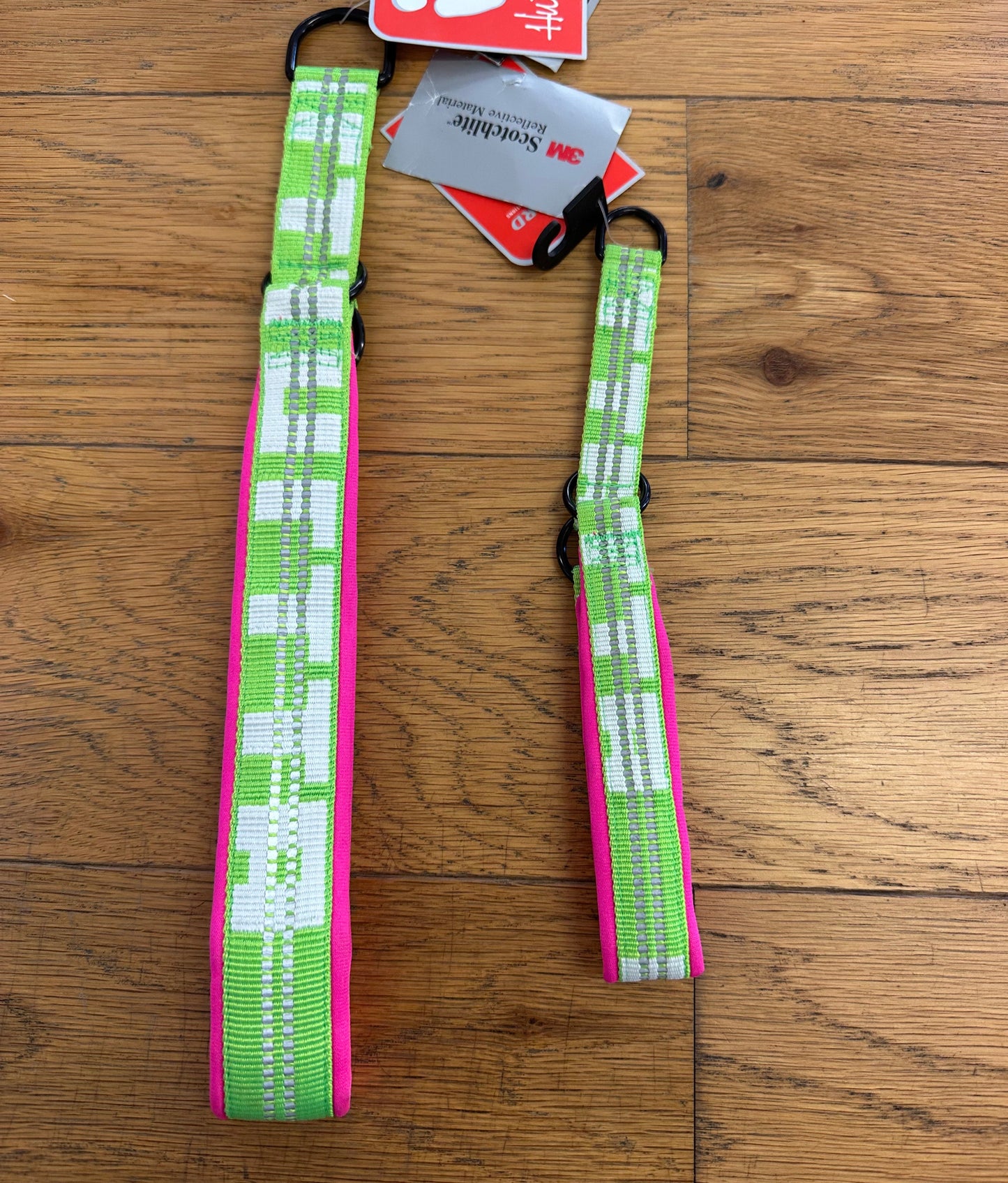 Hurtta Lifeguard half Choke Collar Rosa/ Neon grön