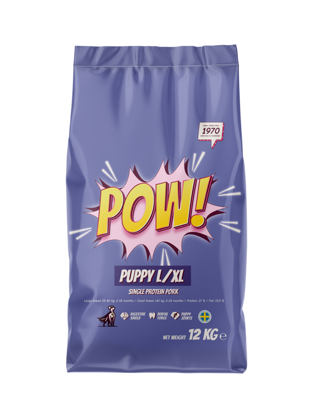 POW! Dog Puppy L/XL Pork