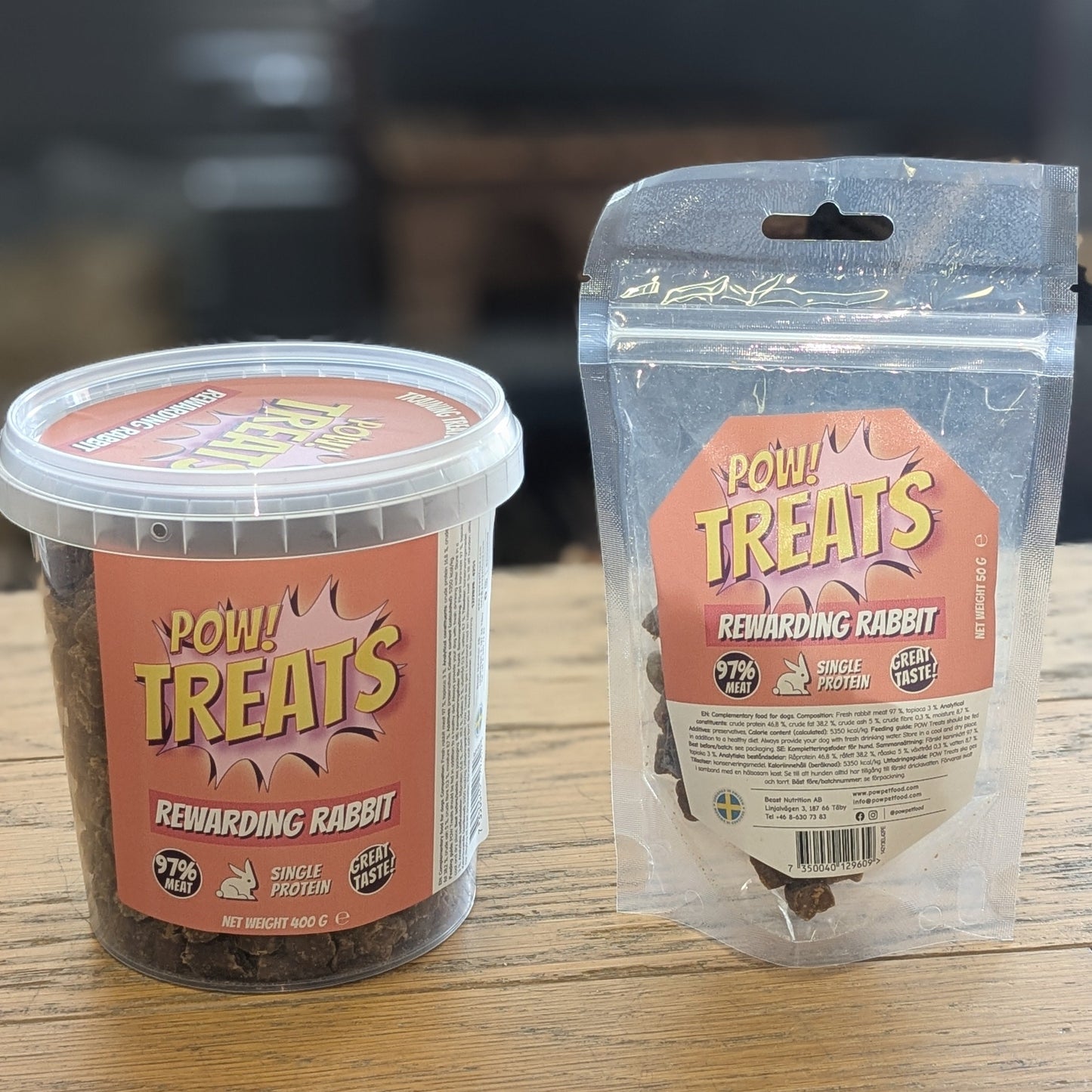 Pow Treats Rewarding Rabbit