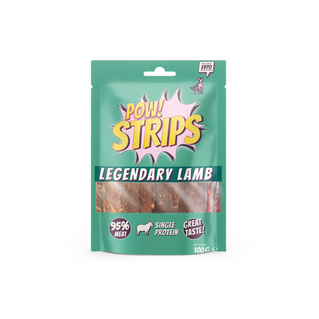POW Strips Legendary Lamb 100g