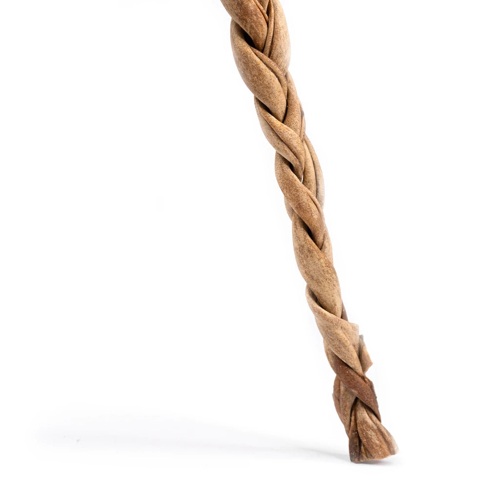 Flätad Getskinn 25 cm