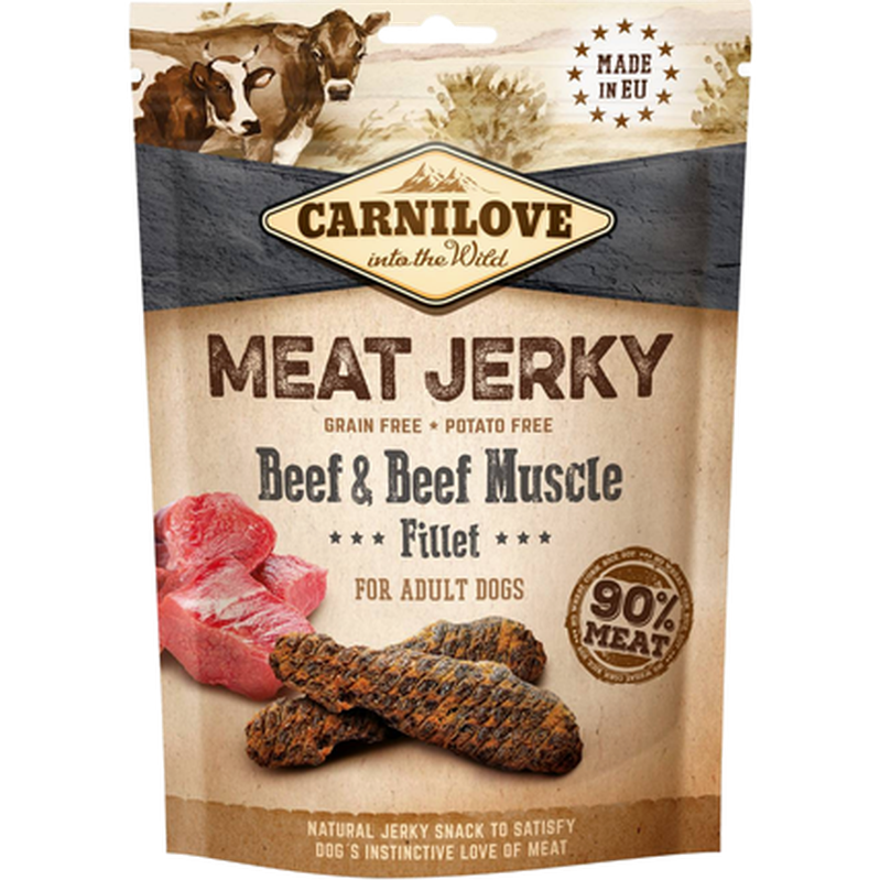 Carnilove Meat Jerky Beef & Beef Muscle