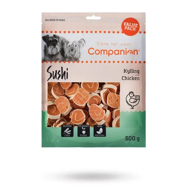 Companion chicken sushi