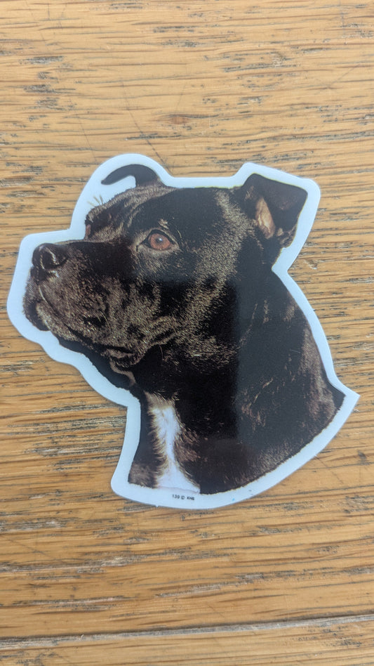 Dekal Liten stafford shire bullterrier