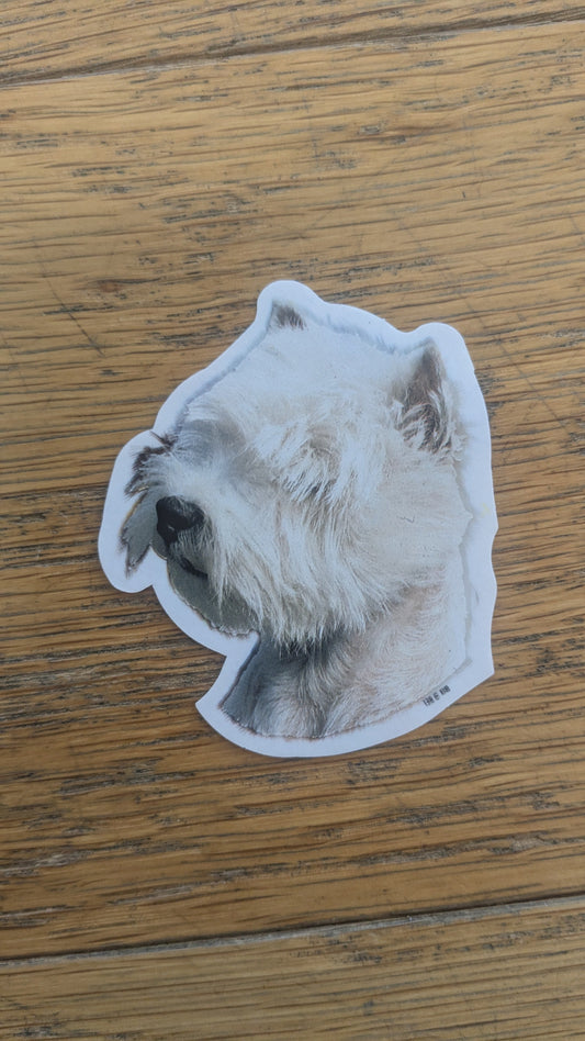 Dekal Liten westie