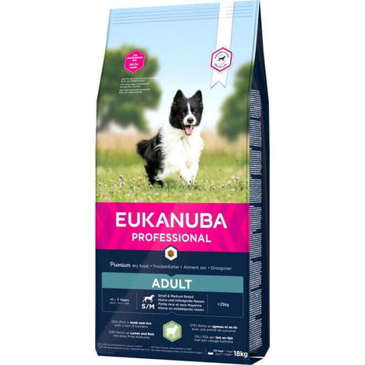 Euk Dog Ad Sm/Med Lamb & Rice