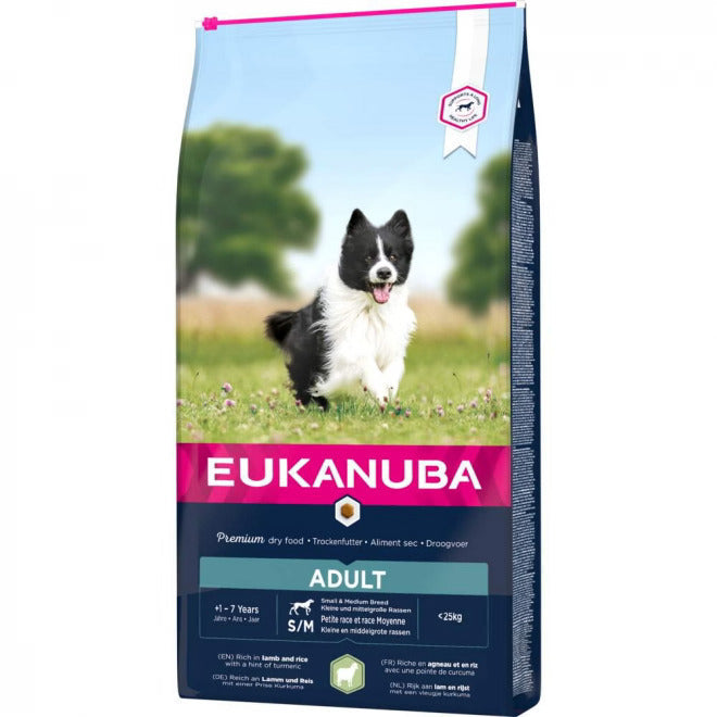 Euk Dog Ad Sm/Med Lamb & Rice