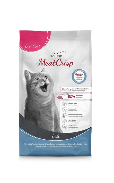Platinum Cat MeatCrisp Sterilised Fish