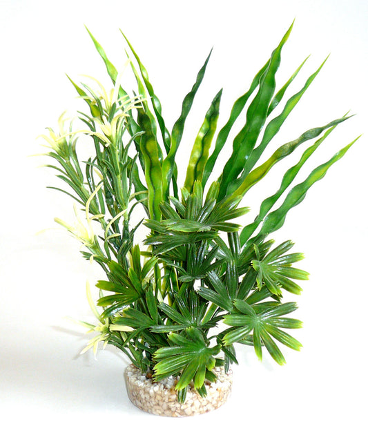Plastväxt Fiesta Aqua Bush Sydeco
