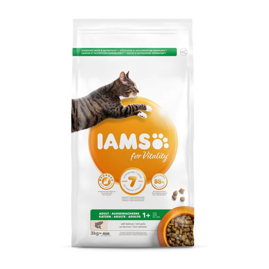 Iams Cat Ad Salmon