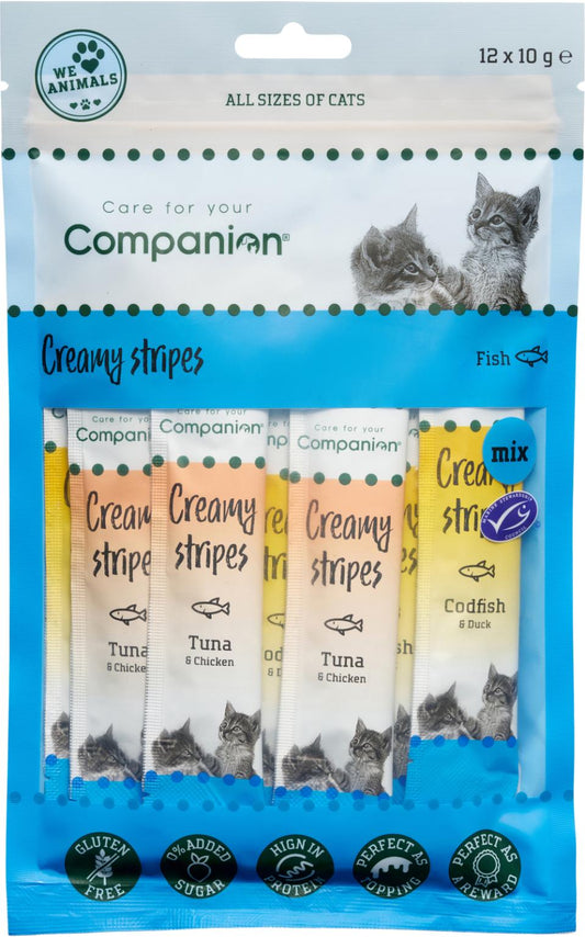Companion creamy stripes mix 12x10g
