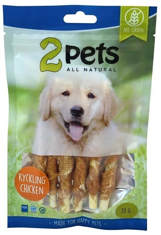 2pets Tuggrulle m kycklingfilé