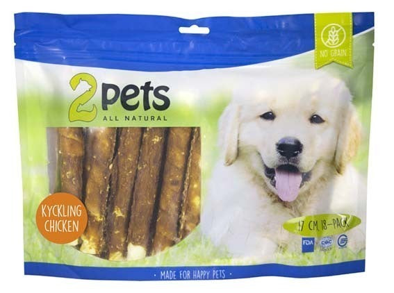 2pets Tuggrulle m kycklingfilé