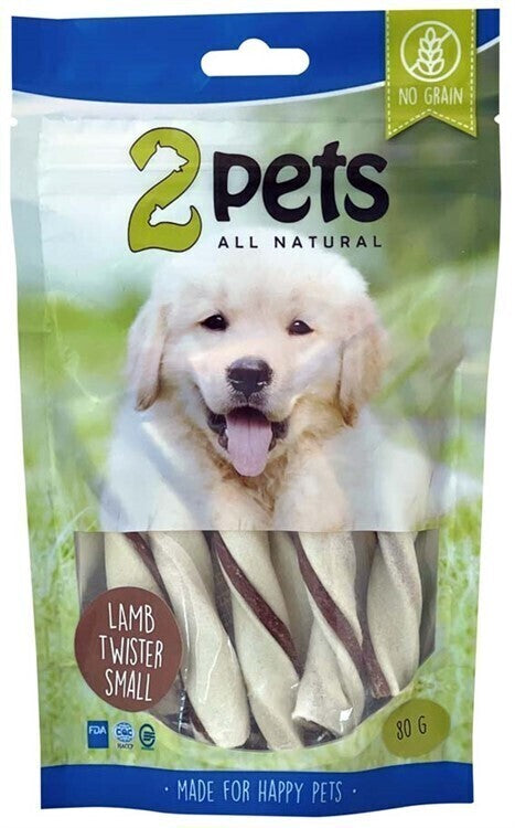 2pets Tuggtwister m lamm small