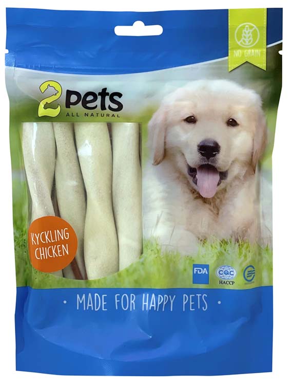 2pets Tuggtwister m kycklingfilé