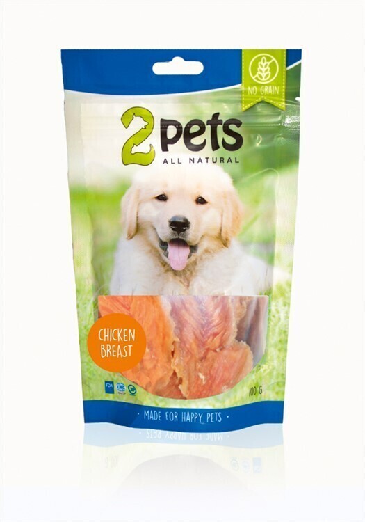 2pets Dogsnack Chicken Breast