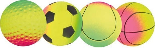 Neon boll, mjukgummi, ø 4.5 cm