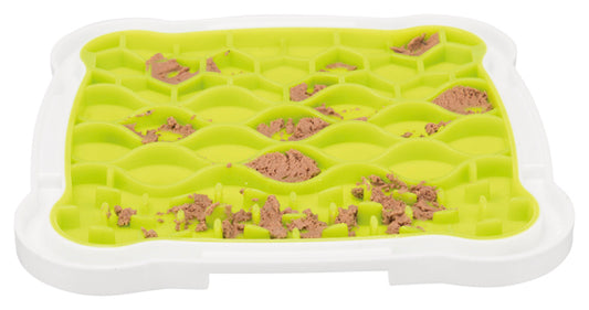 Lick'n'Snack platta, TPR/PP,20 × 20 cm