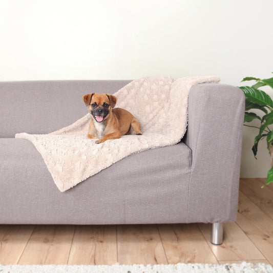 Cosy filt, plysch, beige