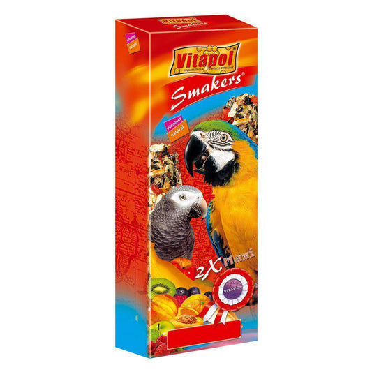 VITAPOL SMAKERS MAXI PAPEGOJ FRUKTMIX 450GR
