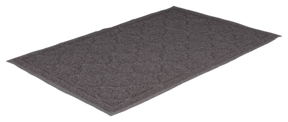 Kattlådematta XXL, PVC, 60 × 90 cm, antracit