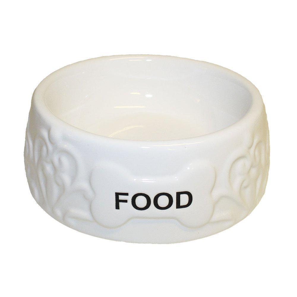 KERAMIKSKÅL FOOD VIT
