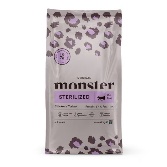 Monster Cat Orig. Sterilized Chick/Turkey
