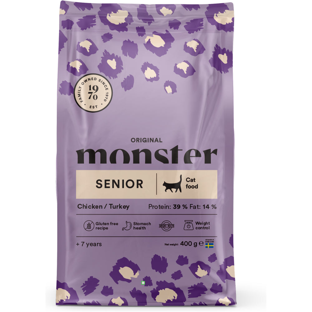 Monster Cat Orig. Senior Chik/Turkey 6kg