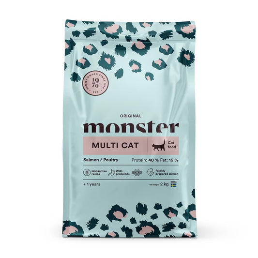 Monster Cat Orig. Multicat Salmon/Poultry